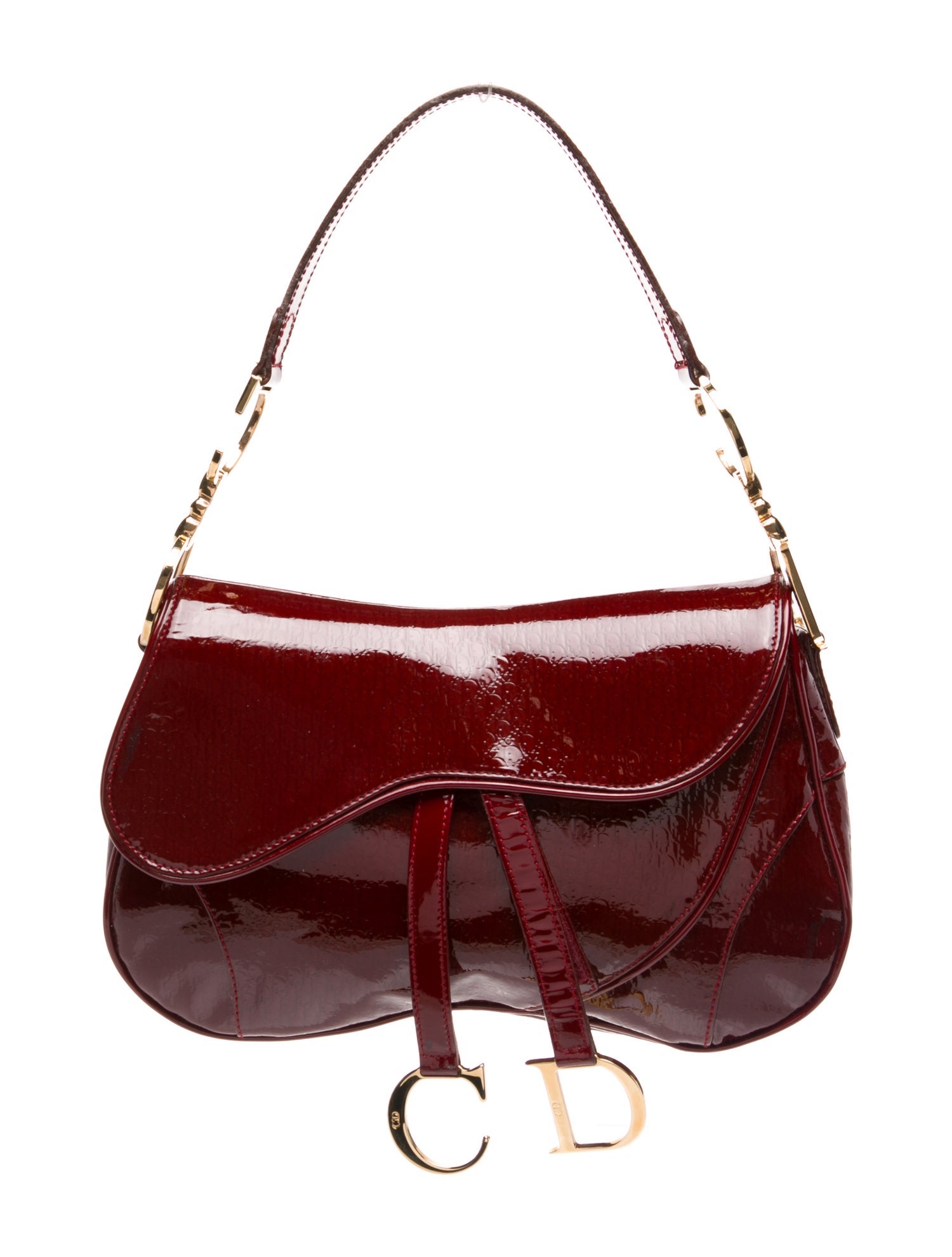 Christian Dior Diorissimo Vintage Double Saddle