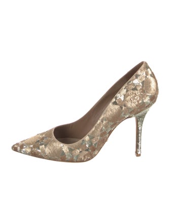 Christian Dior Sequins Sequin Embellishments Pumps