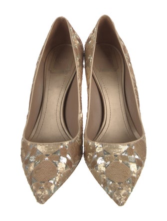 Christian Dior Sequins Sequin Embellishments Pumps