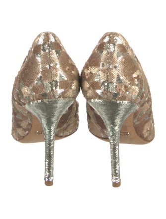 Christian Dior Sequins Sequin Embellishments Pumps