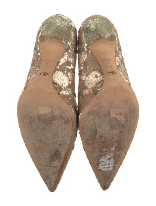 Christian Dior Sequins Sequin Embellishments Pumps