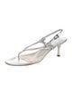Christian Dior Leather Slingback Sandals