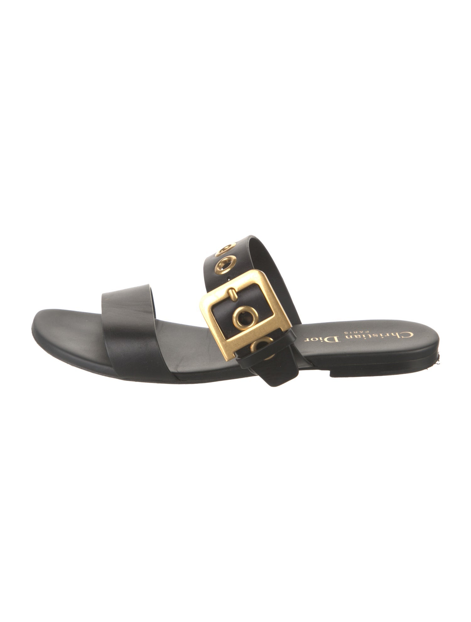 Christian Dior Leather Slides