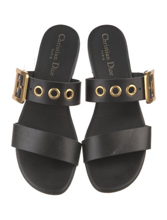 Christian Dior Leather Slides