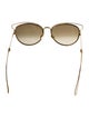 Christian Dior Round Gradient Sunglasses