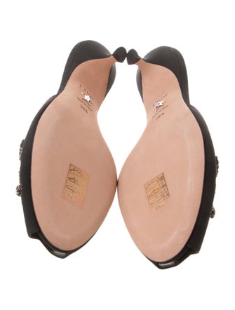 Christian Dior Satin Printed Slides