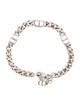 Christian Dior CD Icon Thin Chain Link Bracelet