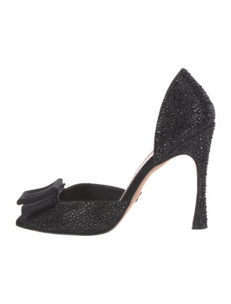 Christian Dior Suede Crystal Embellishments Sandals