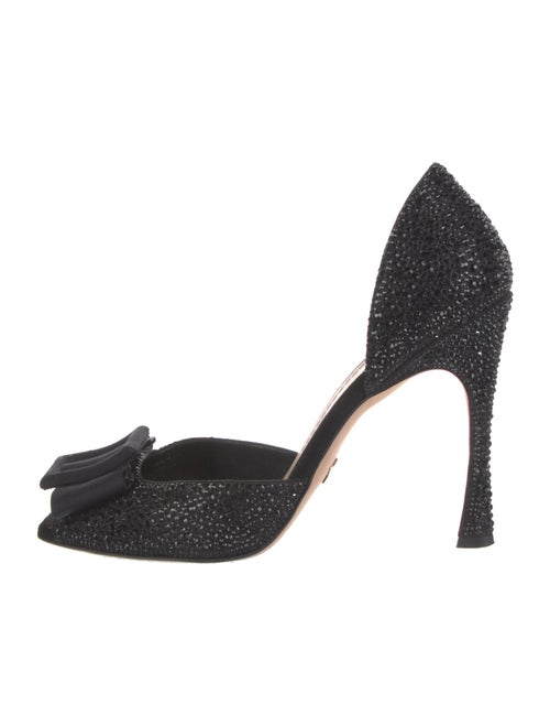 Christian Dior Suede Crystal Embellishments Sandals