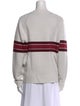 Christian Dior Cashmere Graphic Print Sweater