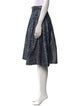 Christian Dior Silk Knee-Length Skirt