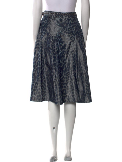 Christian Dior Silk Knee-Length Skirt