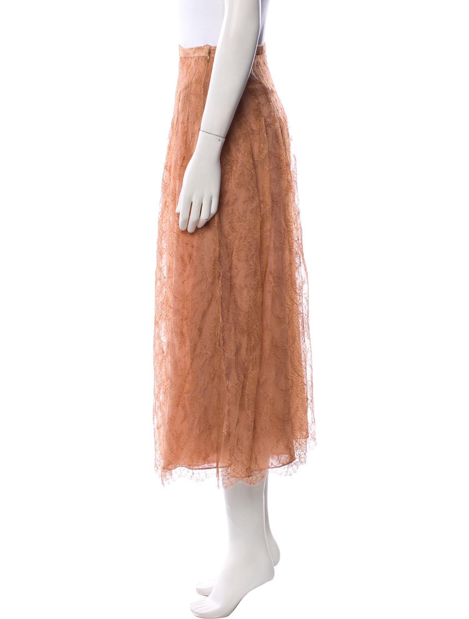 Christian Dior Lace Midi Length Skirt