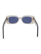 Christian Dior Wayfarer Tinted Sunglasses