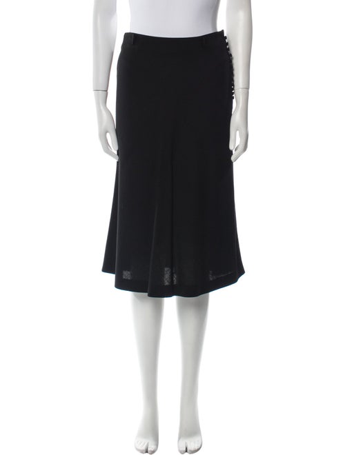 Christian Dior Wool Knee-Length Skirt