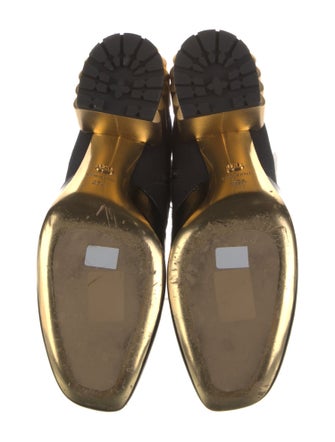 Christian Dior Patent Leather Combat Boots