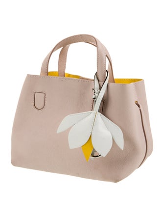Christian Dior Leather Top Handle Bag