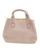 Christian Dior Leather Top Handle Bag