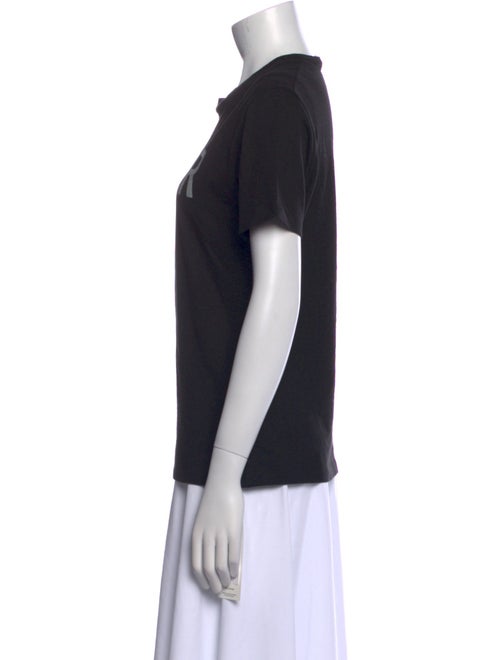 Christian Dior Graphic Print Crew Neck T-Shirt