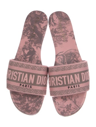 Christian Dior Dway Leather Slides