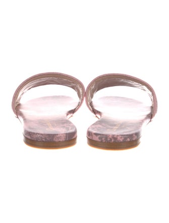 Christian Dior Dway Leather Slides