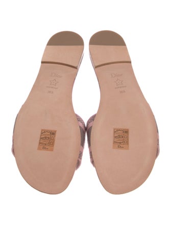 Christian Dior Dway Leather Slides