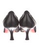 Christian Dior Leather Bow Accents Pumps