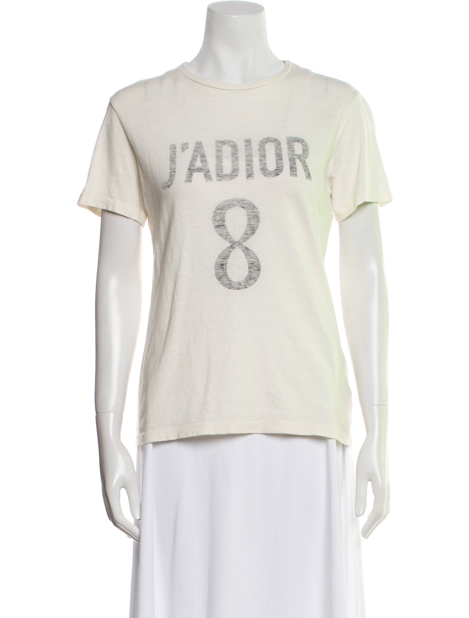 Christian Dior Graphic Print Crew Neck T-Shirt