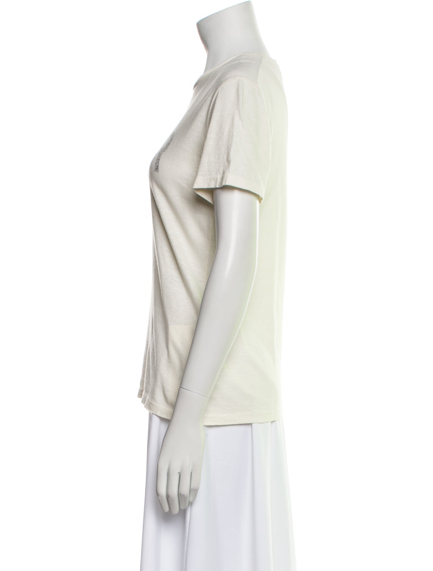 Christian Dior Graphic Print Crew Neck T-Shirt