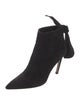 Christian Dior Suede Keyhole Accent Boots