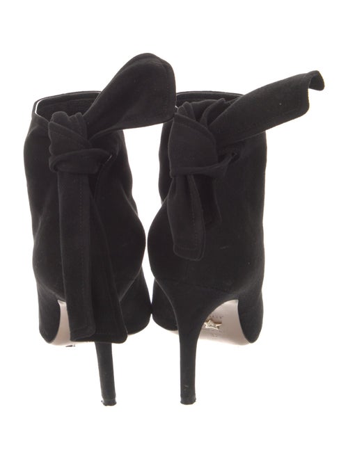 Christian Dior Suede Keyhole Accent Boots