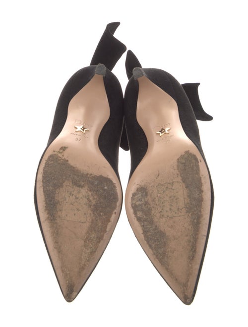 Christian Dior Suede Keyhole Accent Boots