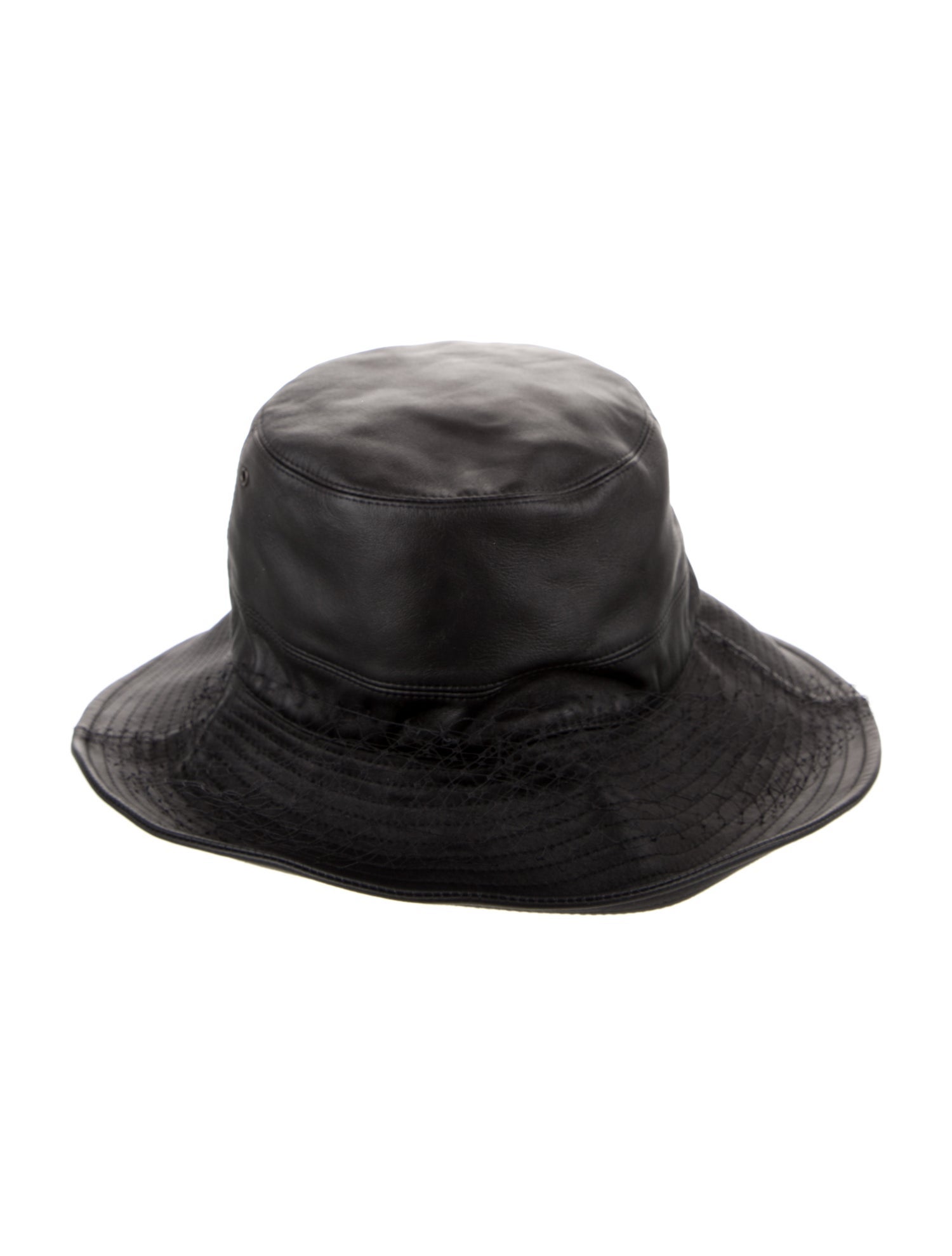 Christian Dior Leather Bucket Hat