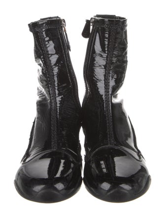 Christian Dior Leather Combat Boots
