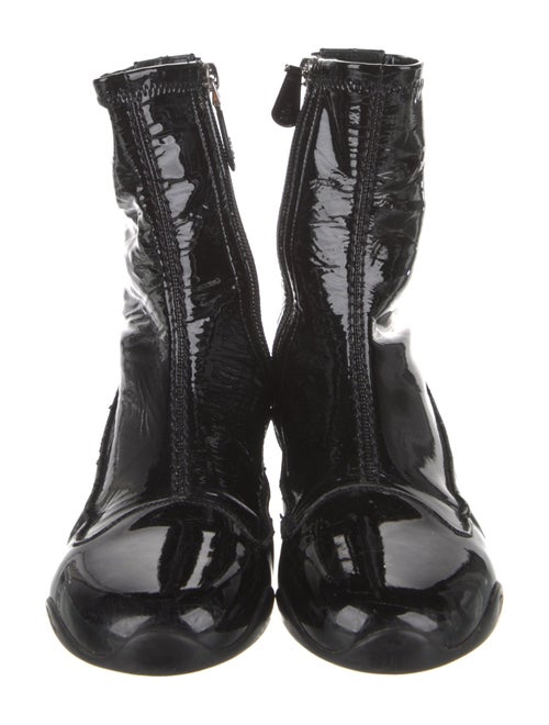 Christian Dior Leather Combat Boots
