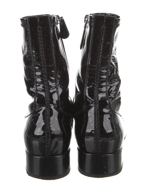 Christian Dior Leather Combat Boots