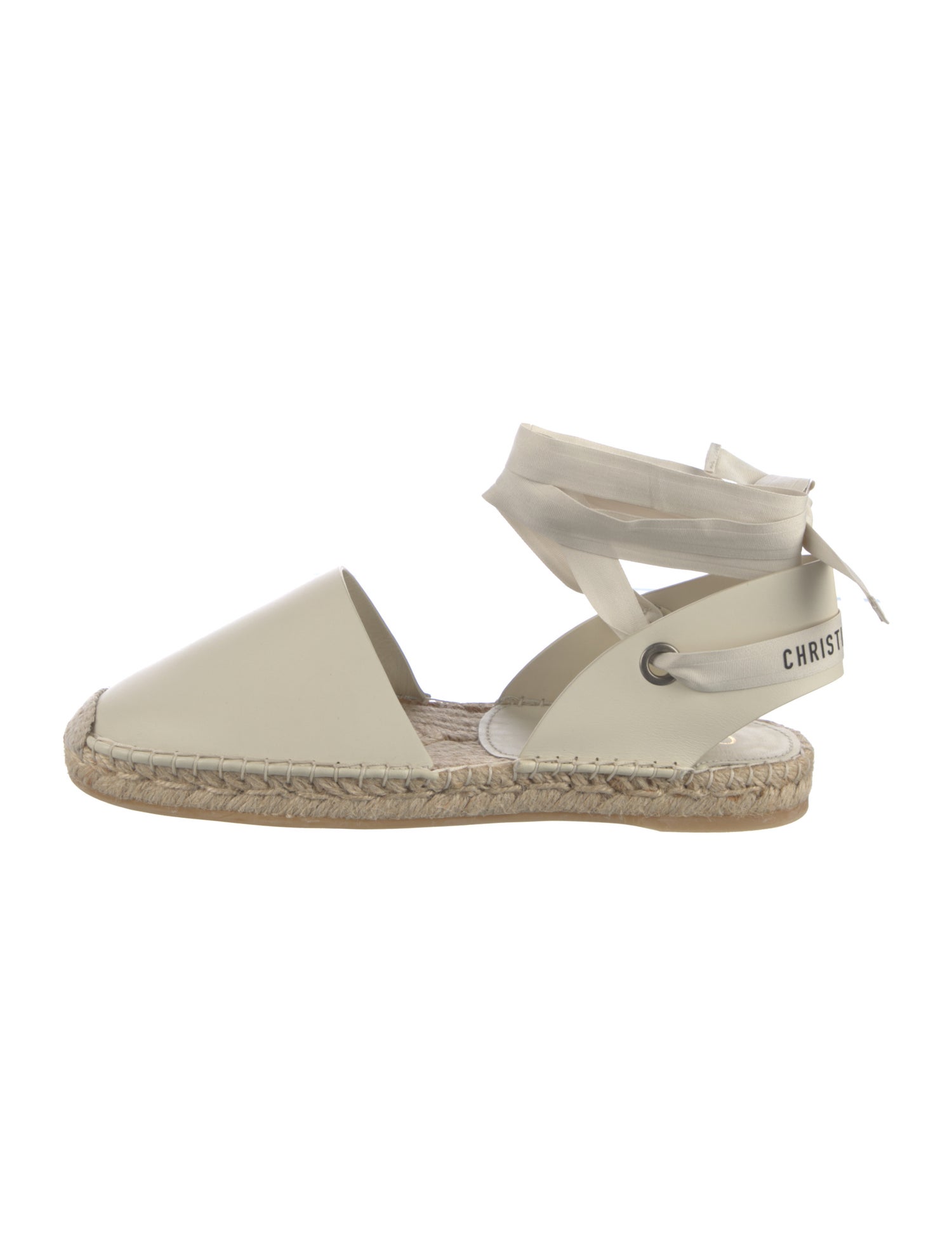 Christian Dior Leather Espadrilles