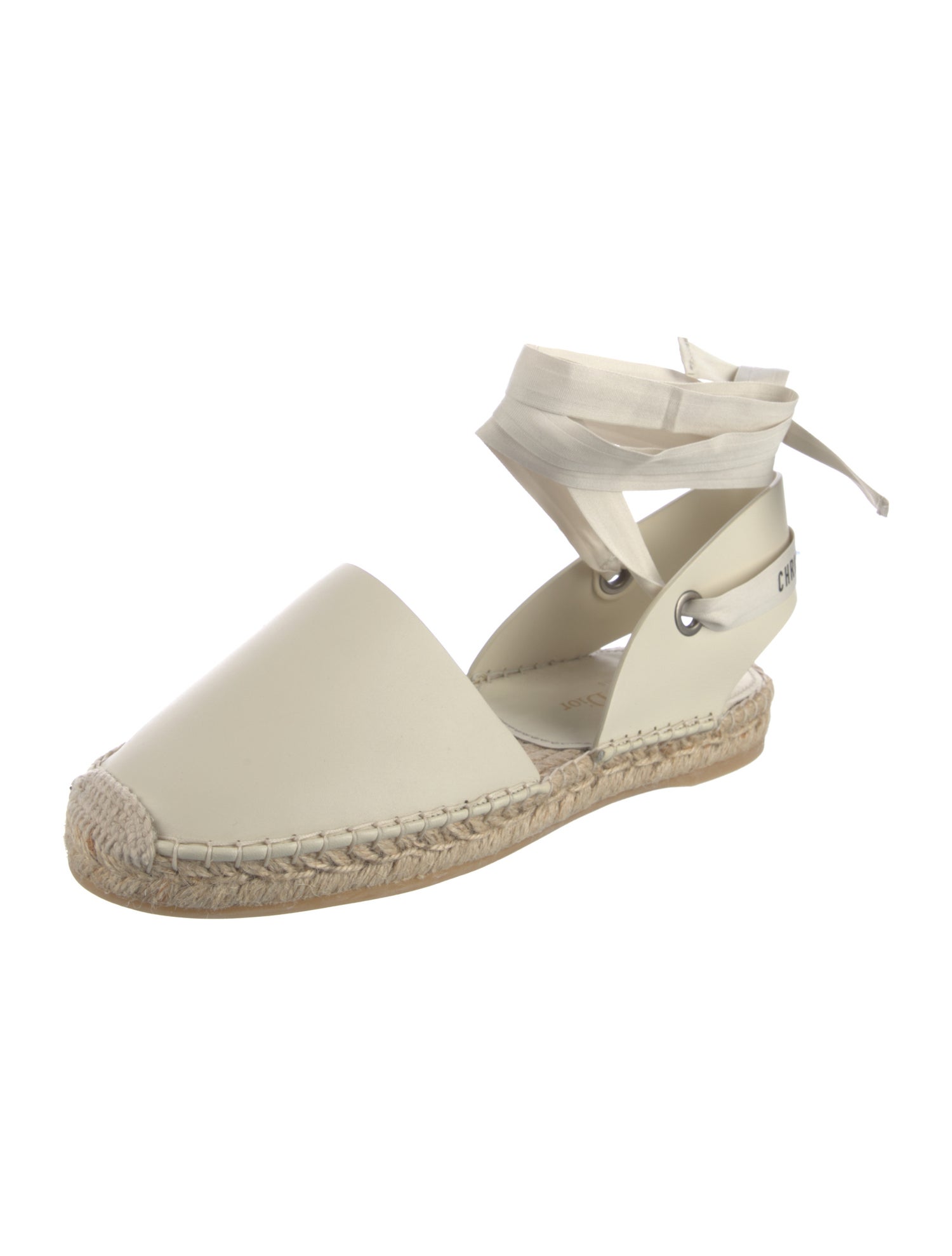 Christian Dior Leather Espadrilles