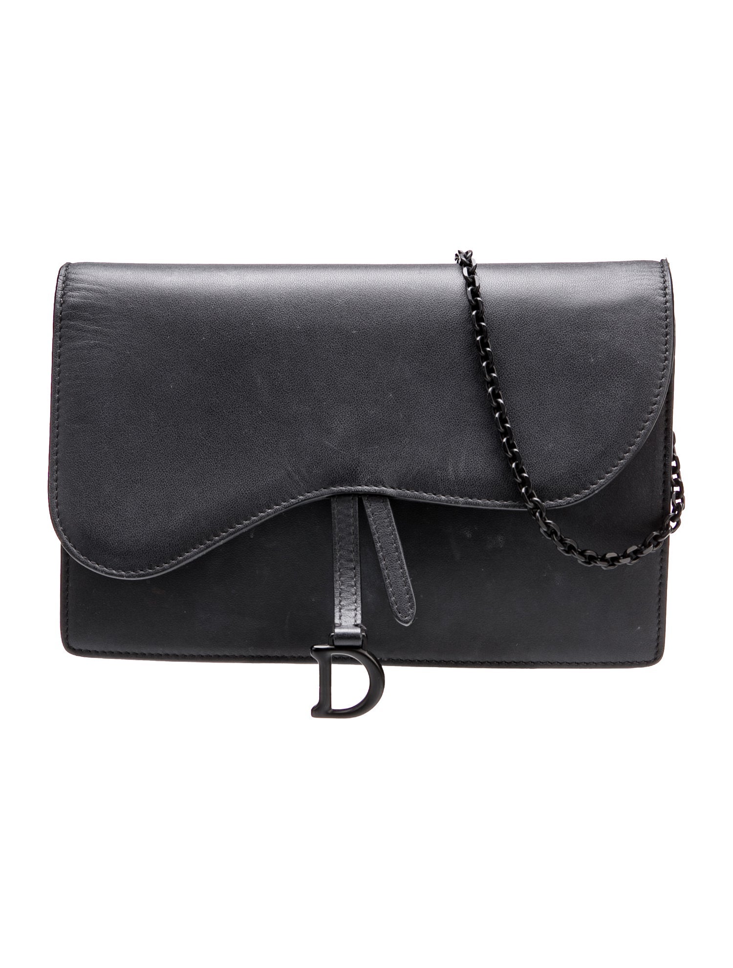 Christian Dior Leather Saddle