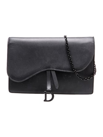 Christian Dior Leather Saddle