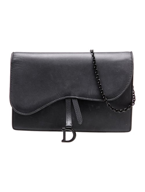 Christian Dior Leather Saddle