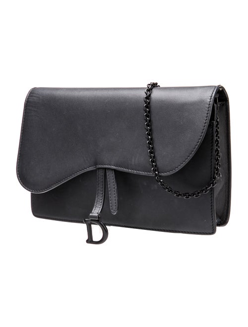 Christian Dior Leather Saddle