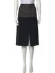 Christian Dior Silk Knee-Length Skirt