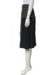 Christian Dior Silk Knee-Length Skirt