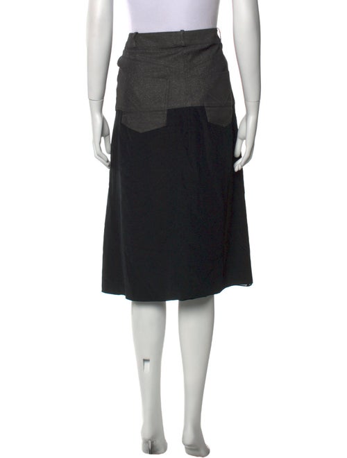 Christian Dior Silk Knee-Length Skirt