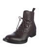 Christian Dior Leather Combat Boots