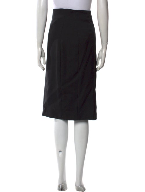 Christian Dior Wool Knee-Length Skirt