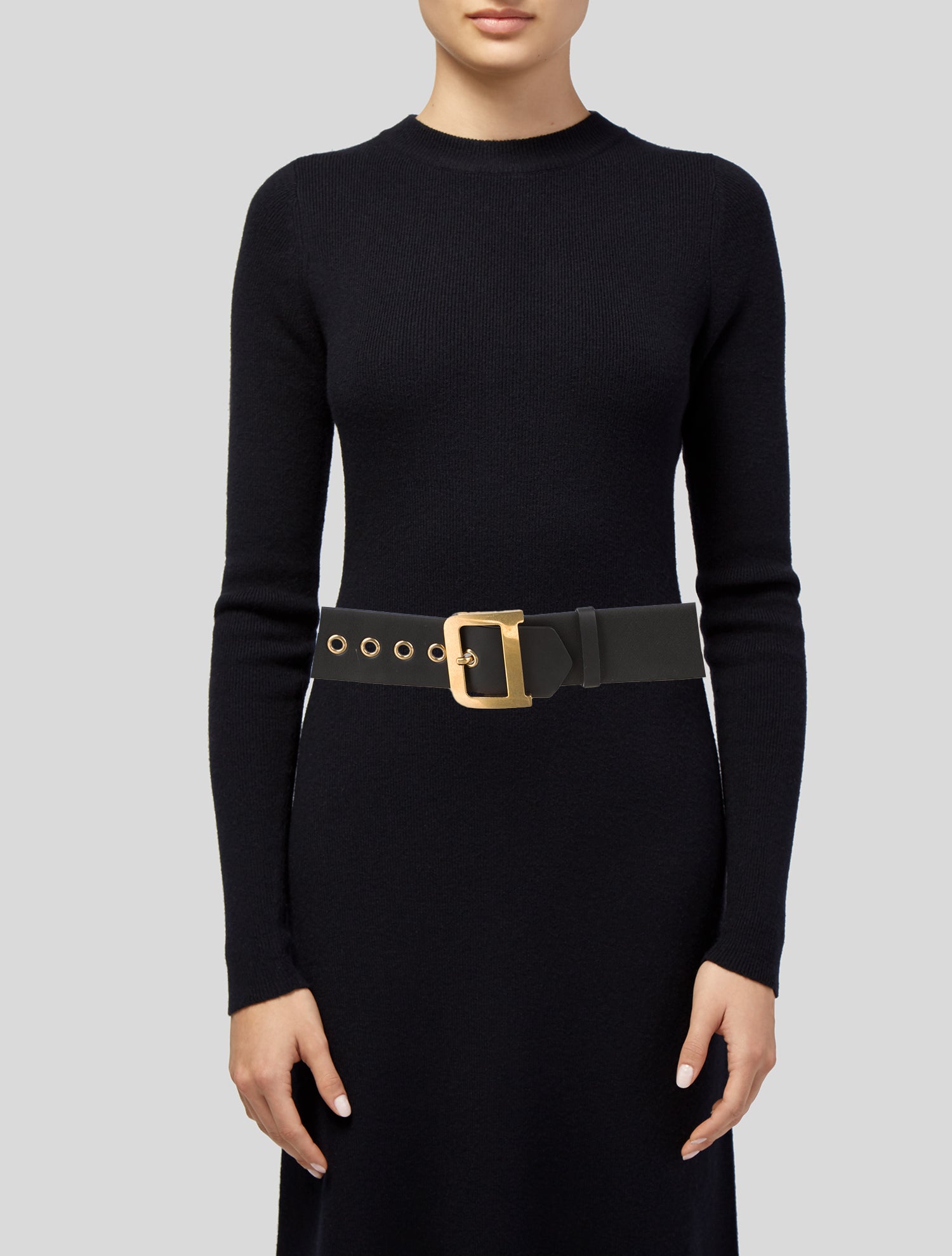 Christian Dior Wide Leather Belt