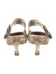 Christian Dior Suede Printed Slingback Pumps