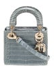 Christian Dior Alligator Lady Dior Mini